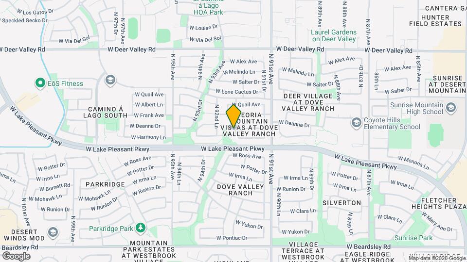 9208 W Deanna Dr Map and Location Details
