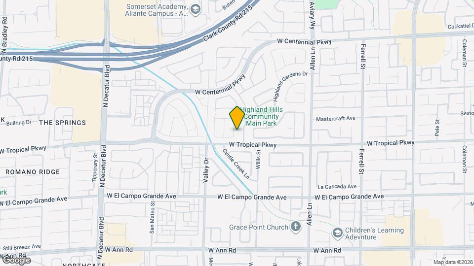 6022 Carmel Bluff St, Unit 3 Map and Location Details