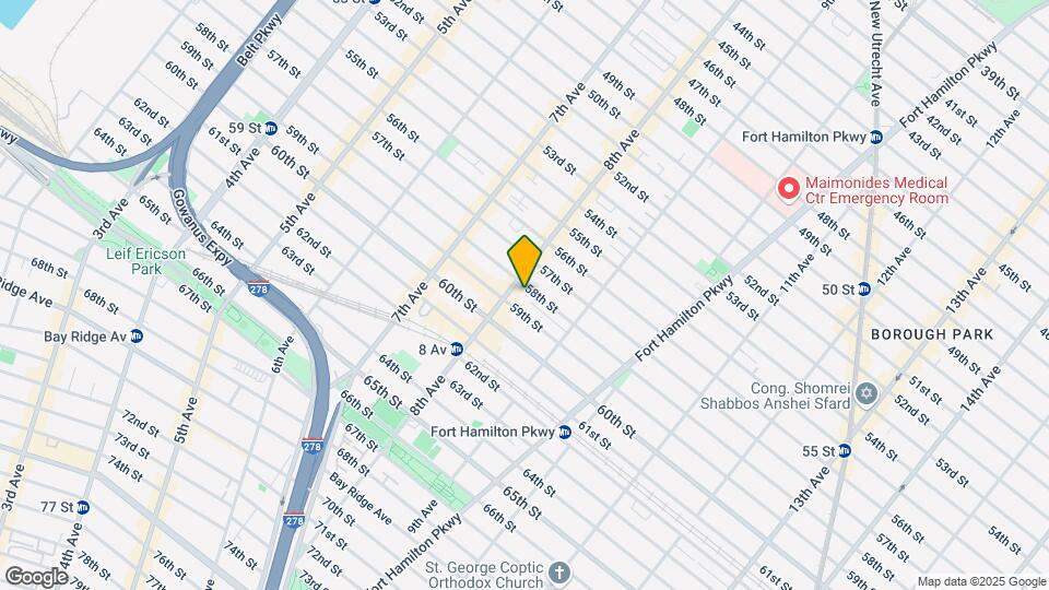 816 58th St Map and Location Details