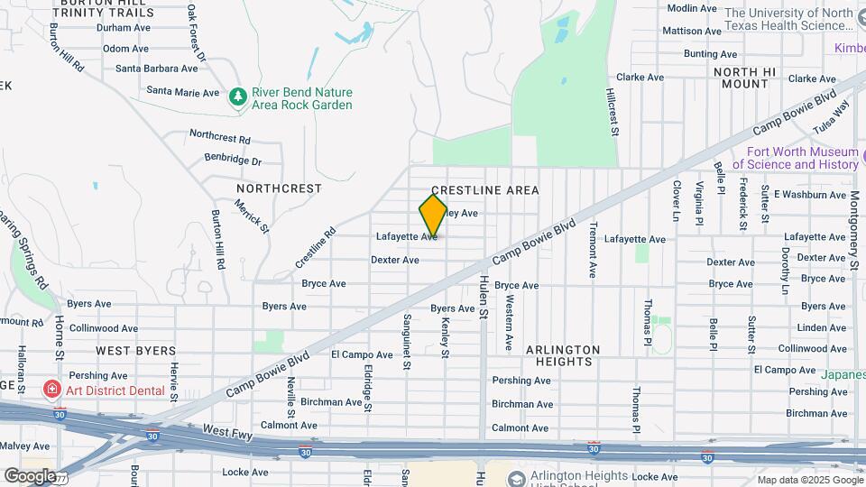 4715 Lafayette Ave Map and Location Details
