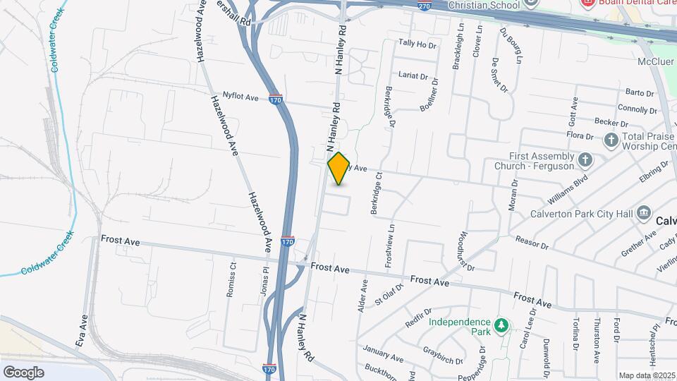 8617 Elwyn Dr Map and Location Details