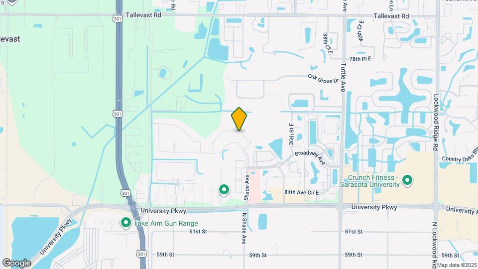 8219 Enclave Way Map and Location Details