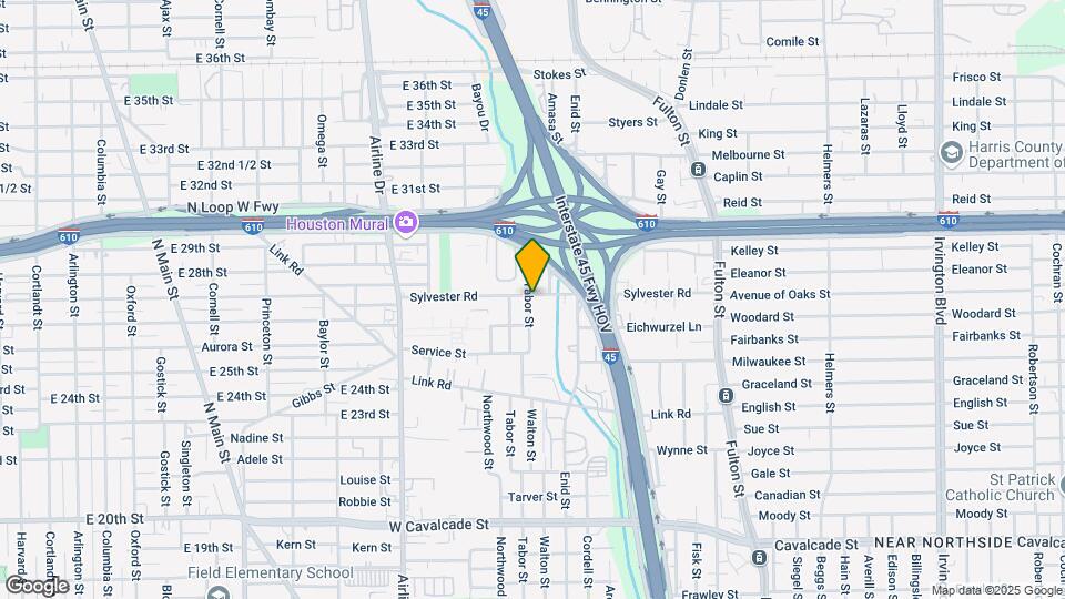 1838 Tabor St Map and Location Details