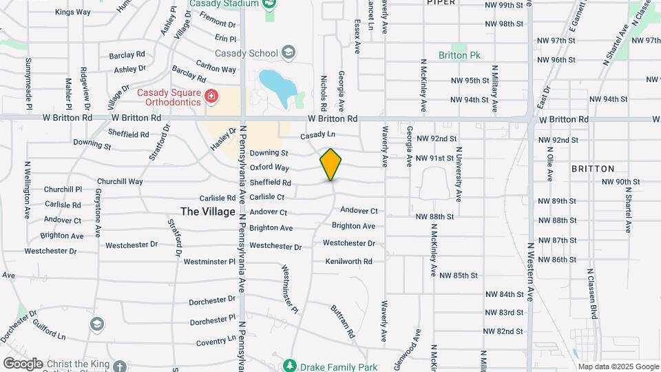 1500 Sheffield Rd Map and Location Details