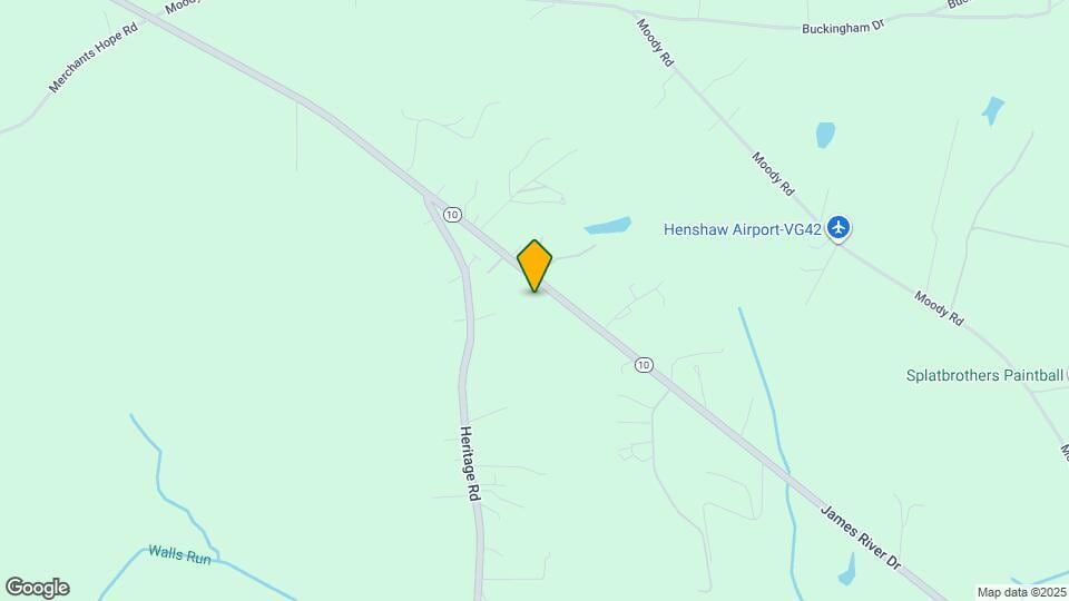 12617 James River Dr Map and Location Details