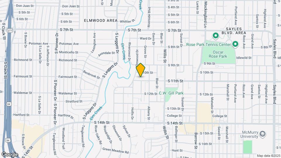 3442 S 11th St Map and Location Details