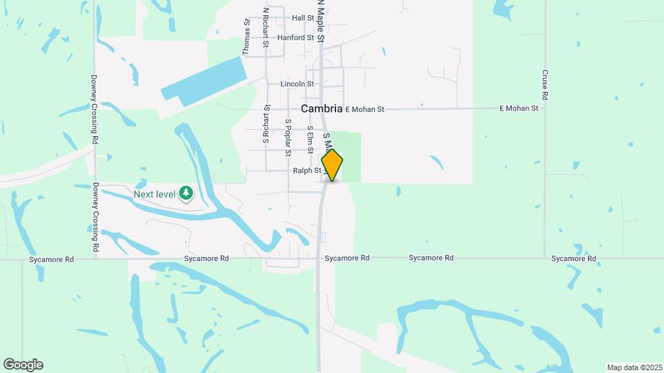 713 S Maple St Map and Location Details