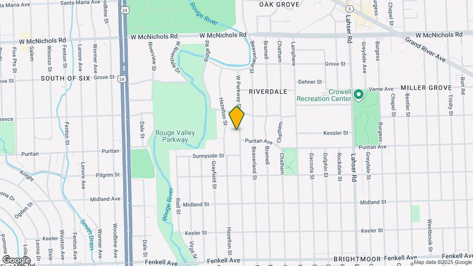 16121 W Parkway St Map and Location Details