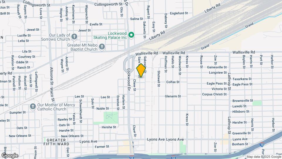 2414 Sam Wilson St Mapa y Detalles de la Ubicación