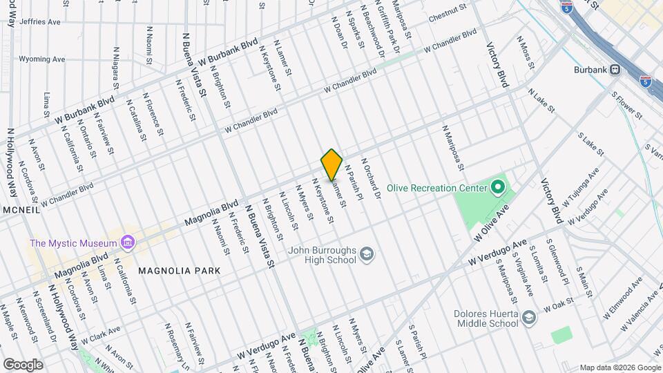521 N Lamer St Map and Location Details