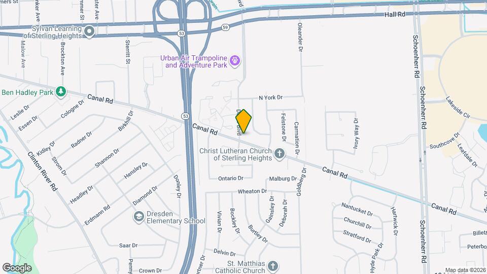 44210 Delco Blvd Map and Location Details