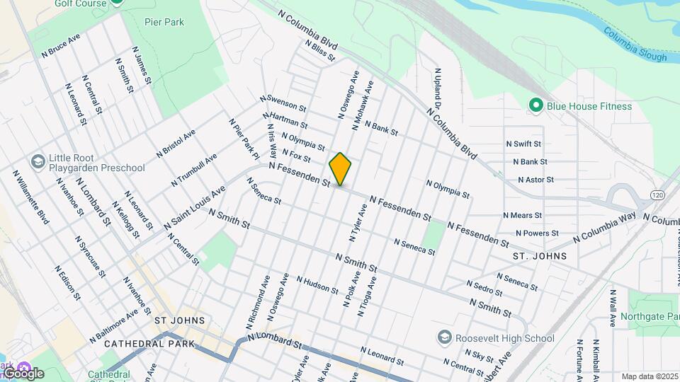 7928-7936 N Fessenden St Map and Location Details