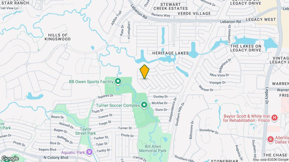 3487 Pilgrim Dr Map and Location Details