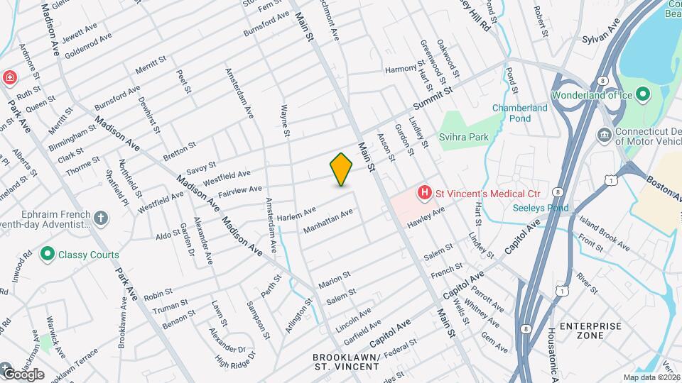 34 Harlem Ave Map and Location Details