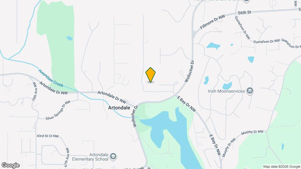 4801 Timber Ln NW Map and Location Details