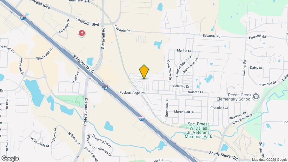 4621 Tiberius Dr Map and Location Details