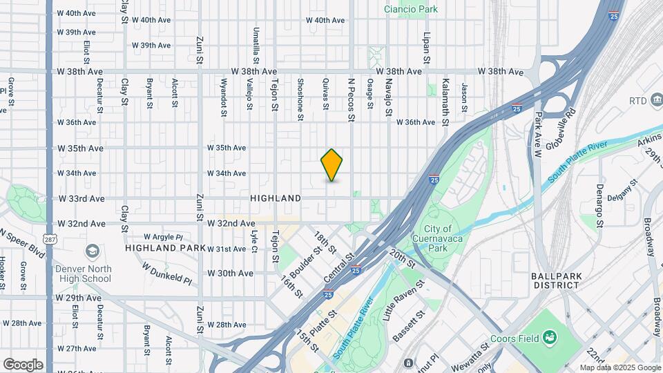 3324 Quivas St Map and Location Details
