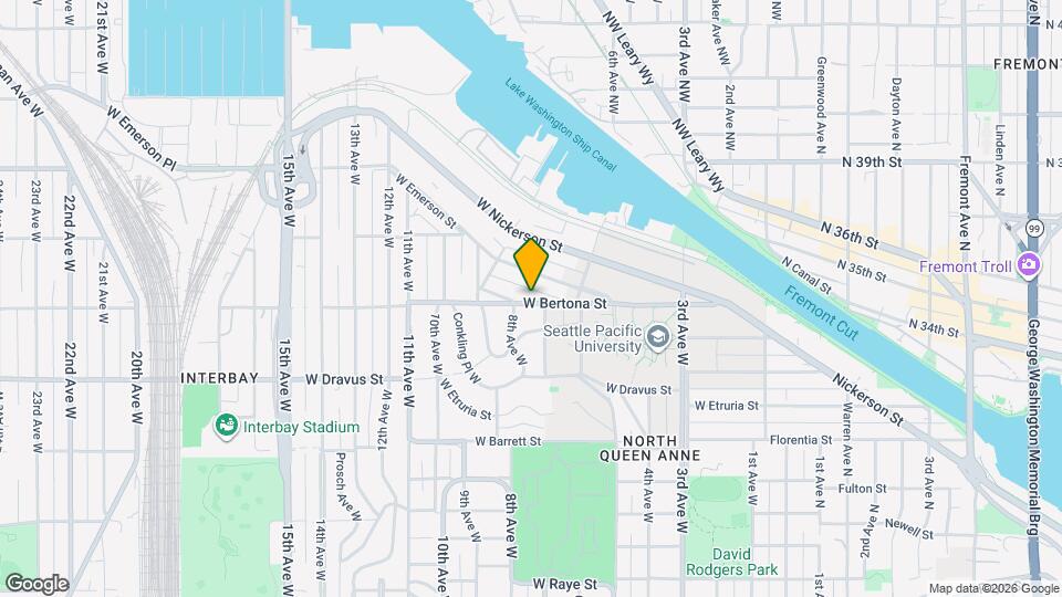712 Bertona St Map and Location Details