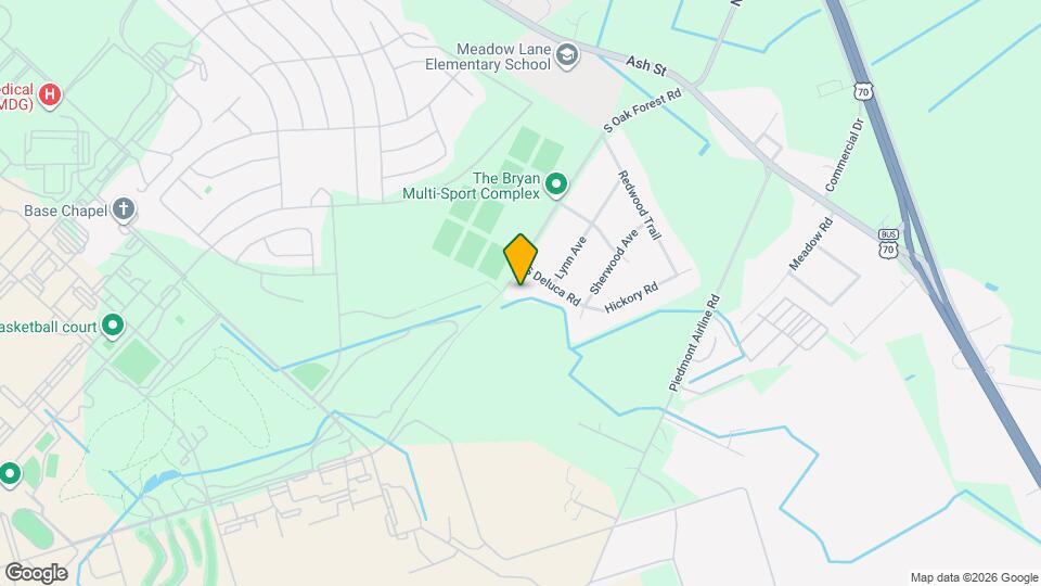 606 S Oak Forest Rd Mapa y Detalles de la Ubicación