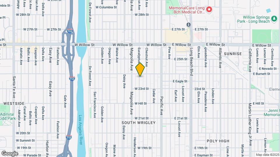 2374 Eucalyptus Ave Map and Location Details