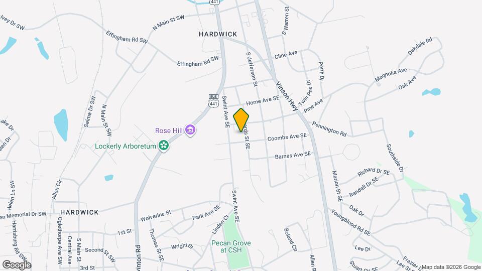 129 Edwards St SE Mapa y Detalles de la Ubicación