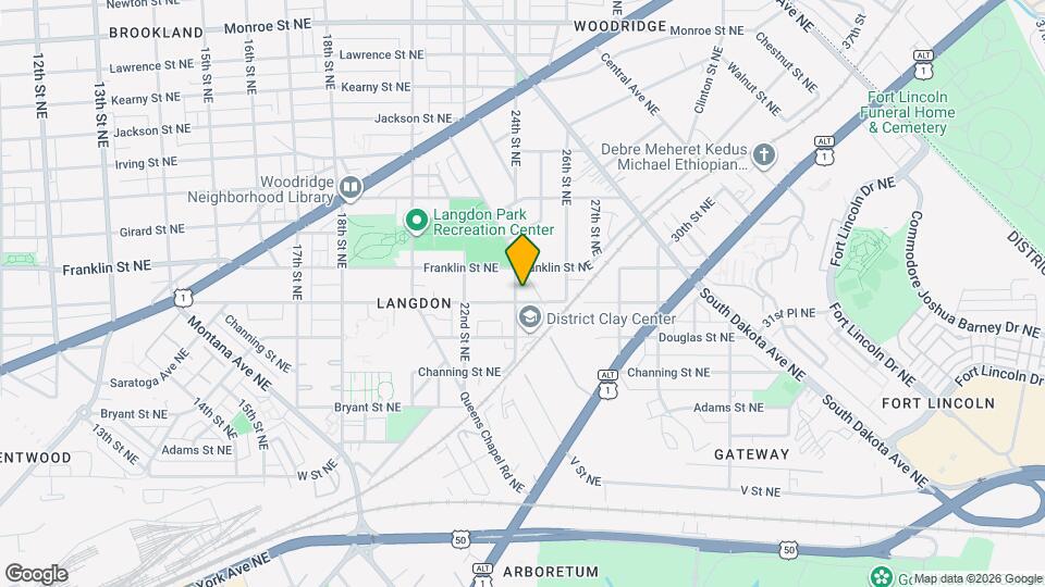 2705 24th St NE Map and Location Details