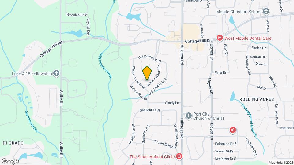 2628 Wagon Wheel Dr Map and Location Details