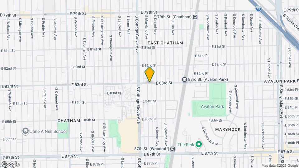8301 S Maryland Ave Mapa y Detalles de la Ubicación