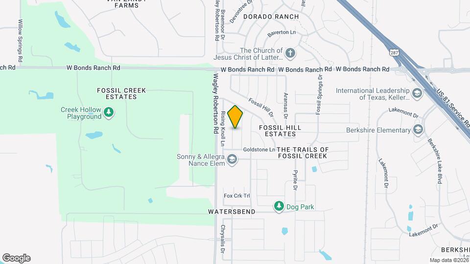 10432 Turning Leaf Trail Map and Location Details