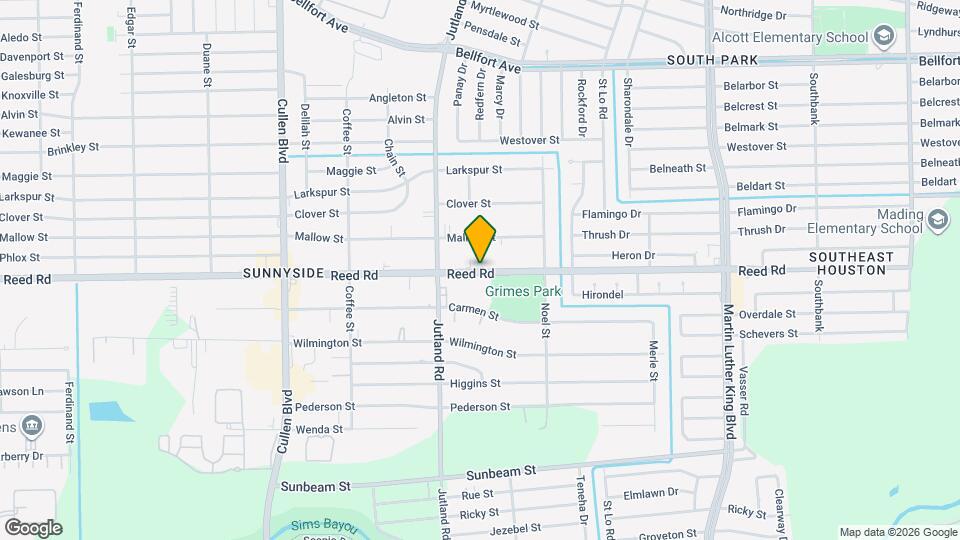 5015 Reed Rd Map and Location Details