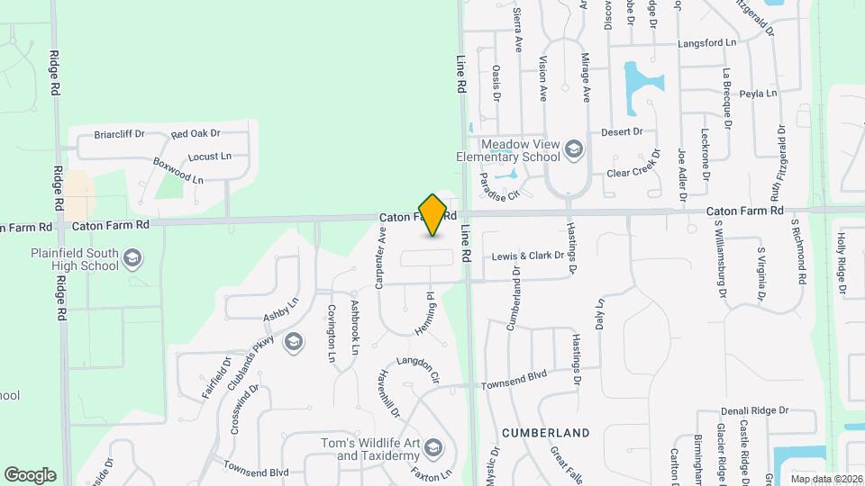 7211 Bradley Dr Map and Location Details