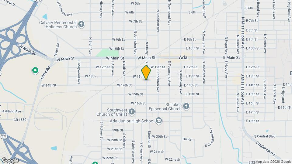 315 S Cherry Ave Mapa y Detalles de la Ubicación