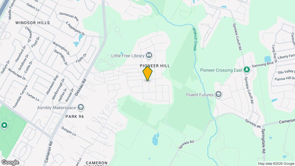 10406 Hatton Ln Map and Location Details