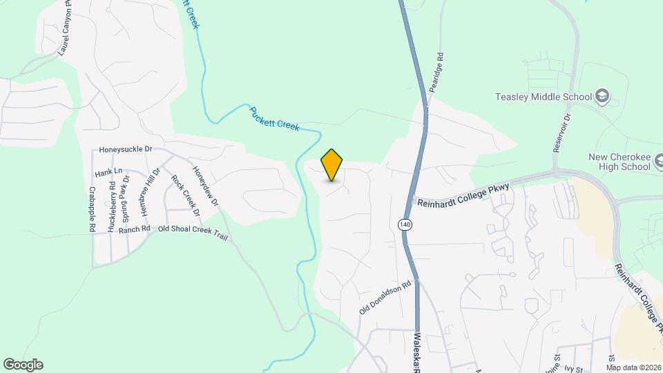 710 Ridgewood Way Map and Location Details