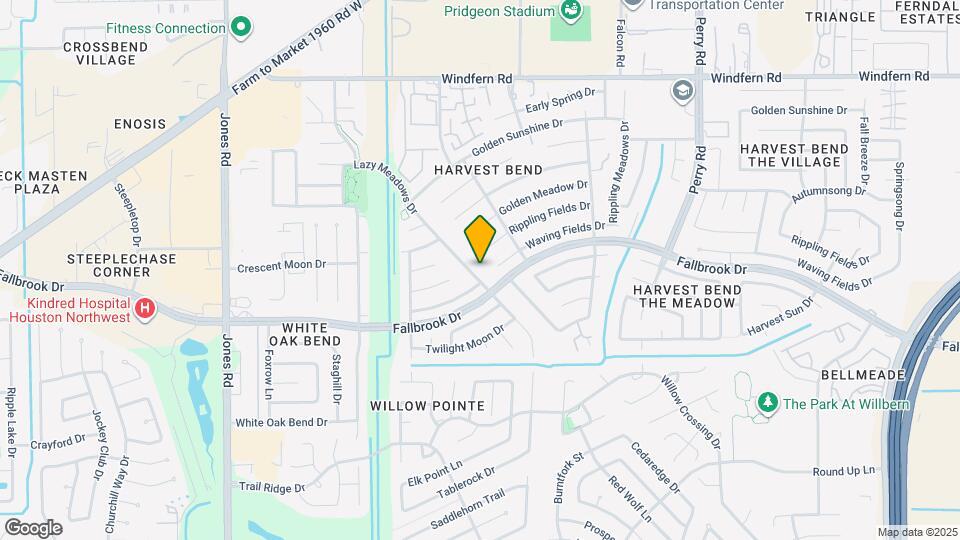 10706 Lazy Meadows Dr Map and Location Details