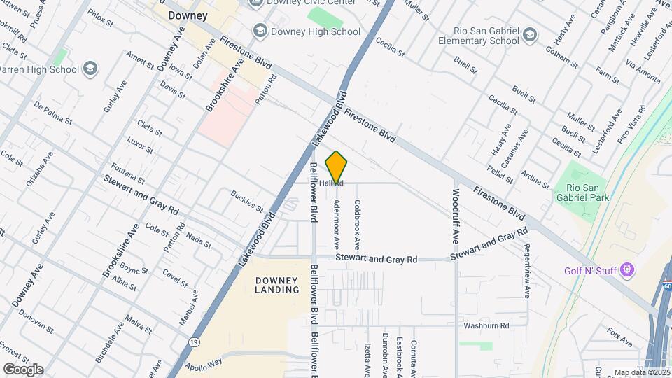 11611 Adenmoor Ave Map and Location Details