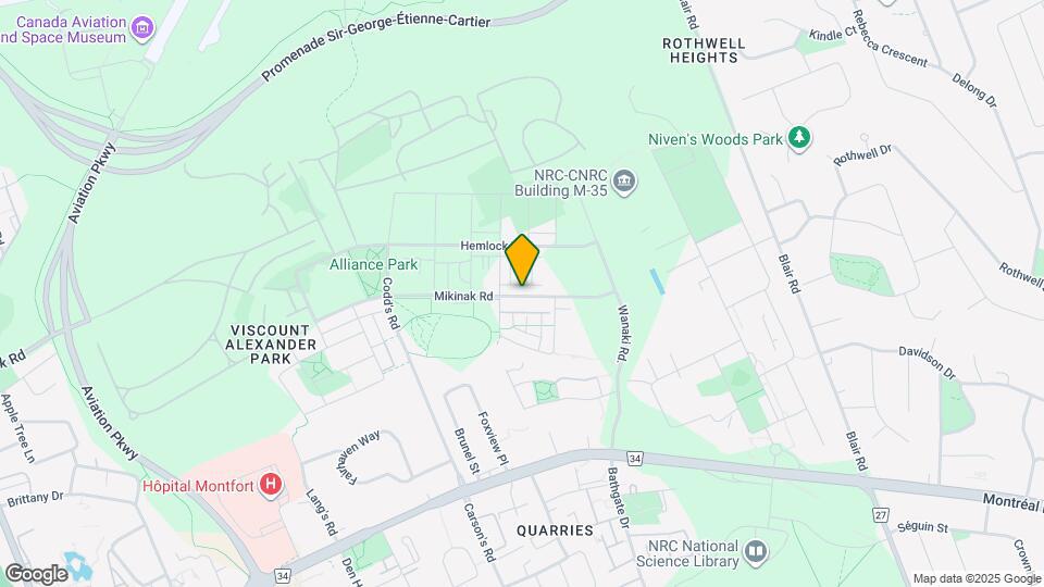 815 Mikinak Rd Map and Location Details