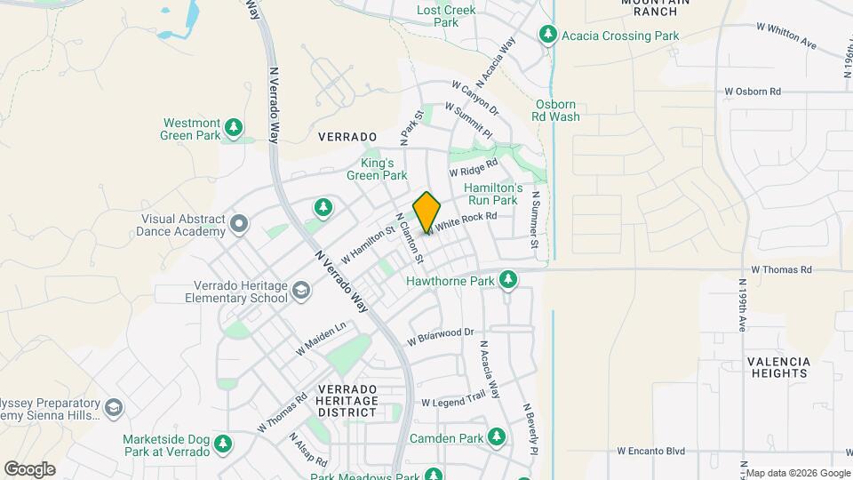 20613 W White Rock Rd Map and Location Details