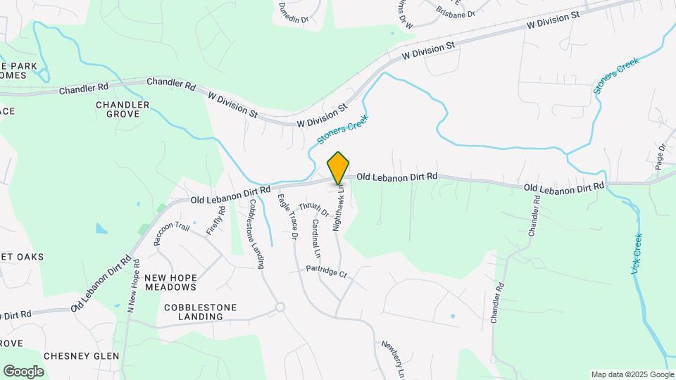 1200 Nighthawk Ct Map and Location Details