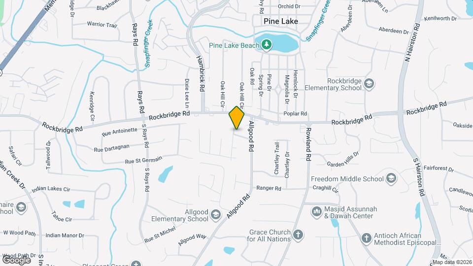 436 Allgood Cir Mapa y Detalles de la Ubicación