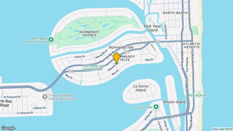 1420 Biarritz Dr Map and Location Details
