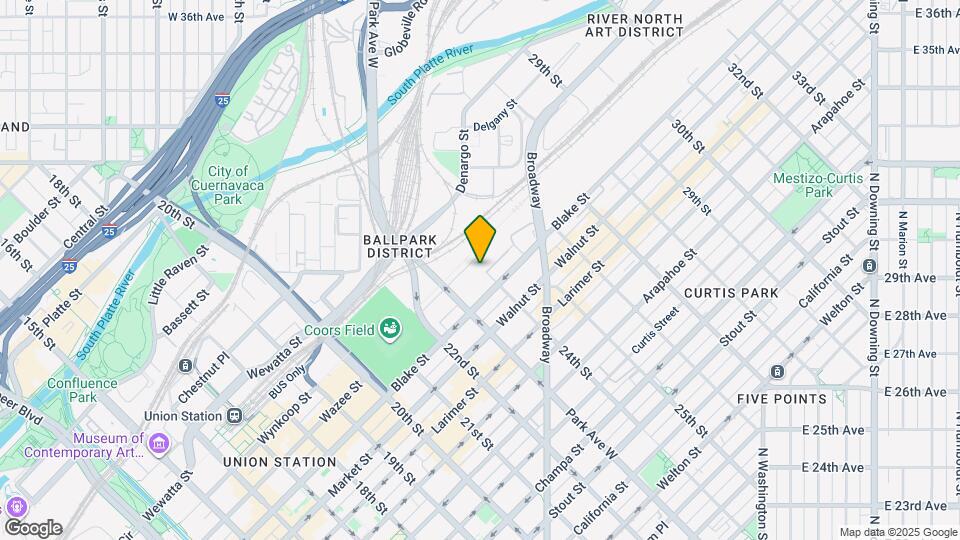 1601 Park Ave, Unit #102 Mapa y Detalles de la Ubicación