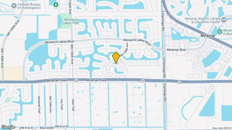 3028 SW 129th Way Map and Location Details