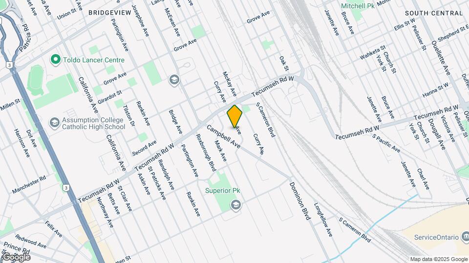 1489 Everts Ave Map and Location Details