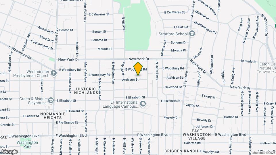 1509 Atchison St Mapa y Detalles de la Ubicación