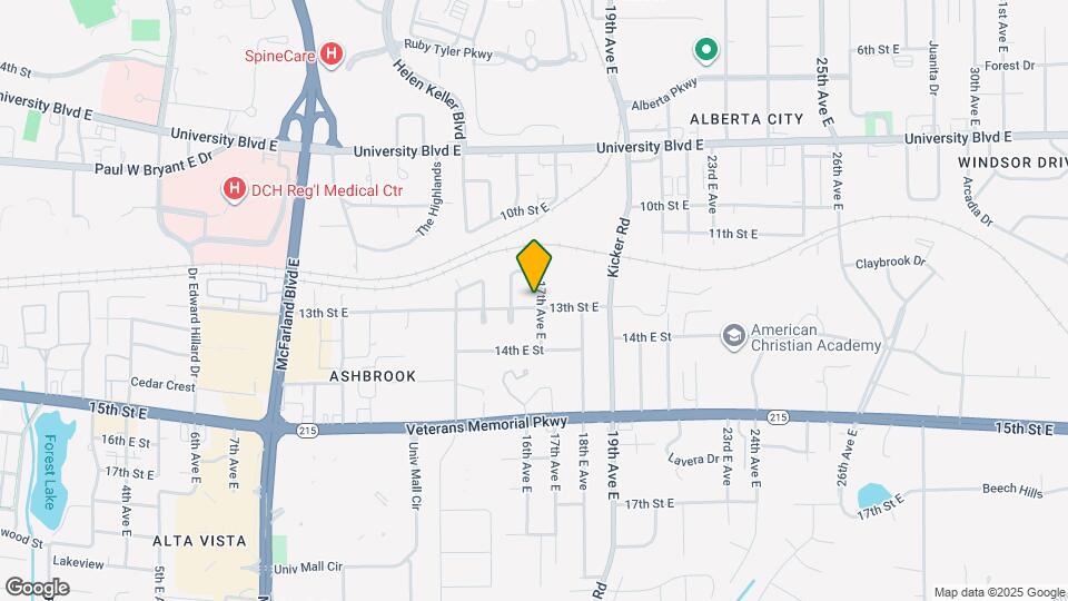 1218 17th Ave E Map and Location Details