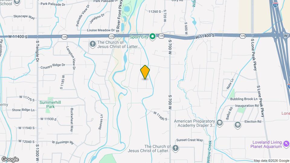 11676 Dorothy Vista Dr Map and Location Details