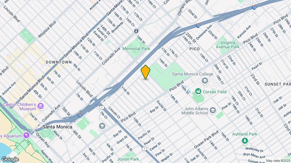 1827 Euclid St Map and Location Details