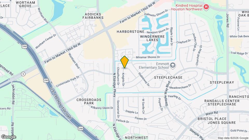 9859 Meadow Bend Ln Map and Location Details