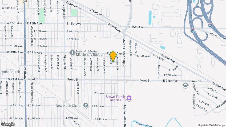 1973 Ohio St Map and Location Details